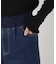 ウエストリブ ストレッチデニムパンツ