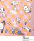◆SNOOPY ゴムバンド付きクリアファイル5P ファスナーポケット付き A4