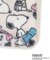 【あったか】SNOOPY ボア付きウォームクロス