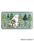 【あったか】MOOMIN ひざ掛け ボタニカル