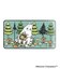 【あったか】MOOMIN ひざ掛け ボタニカル