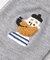 ◆おひげサガラ刺繍 クォーターソックス