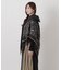 【あったか】ネコ リバーシブルギャザーケープ