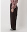 ドビーストライプ 9分丈テーパードパンツ