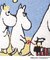 MOOMIN 畳刺繍ペンポーチ がま口