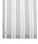 【ヒーチャム ストライプ/防炎/UVカット/花粉キャッチ/洗える】マルチストライプカーテン W100×H134cm