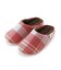 コルトンチェック柄　ルームシューズ