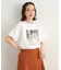 【一部店舗限定カラーあり/大人気！日本製/Laura Ashley ヒストリーフォト】ガール フォトTシャツ