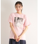 【一部店舗限定カラーあり/大人気！日本製/Laura Ashley ヒストリーフォト】ガール フォトTシャツ