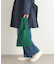 【横マチあり／3colors】ヘリンボーン ニットバッグ