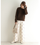 【モヘヤ混／透かし編み／4colors】プルオーバーニット