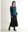 【モヘヤ混／透かし編み／4colors】プルオーバーニット
