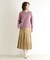【モヘヤ混／透かし編み／4colors】プルオーバーニット
