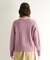 【モヘヤ混／透かし編み／4colors】プルオーバーニット