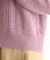 【モヘヤ混／透かし編み／4colors】プルオーバーニット