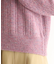 【モヘヤ混／透かし編み／4colors】プルオーバーニット