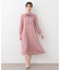 【WEB限定／M-LL3サイズ】スワフィールド柄　ワンピース