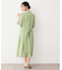 【WEB限定／M-LL3サイズ】スワフィールド柄　ワンピース