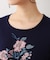 【ハイゲージ】大判刺繍ニット