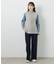 【限定店舗展開/日本製/ワンマイルウエア】シルクネップベスト