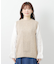 【限定店舗展開/日本製/ワンマイルウエア】シルクネップベスト