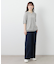 【限定店舗展開/日本製/ワンマイルウエア】シルクネップ混 半袖プルオーバー
