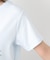 【コットン100％／洗える】ハイドランジア柄Tシャツ