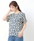 【接触冷感/コットン100％】アルバティーン柄 Tシャツ