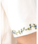 【コットン100％／刺繍入り／3colors】エラビー スプリッグ柄 Tシャツ