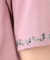 【コットン100％／刺繍入り／3colors】エラビー スプリッグ柄 Tシャツ