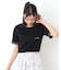 【コットン100％／刺繍入り／3colors】エラビー スプリッグ柄 Tシャツ