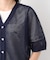 【STORY掲載！/リネン混／体型カバーにおすすめ】フィッシュネット カーディガン