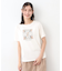【STORY掲載！/接触冷感/コットン100％／3colors】エラビー スカーフ柄 Tシャツ