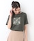 【STORY掲載！/接触冷感/コットン100％／3colors】エラビー スカーフ柄 Tシャツ