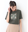 【STORY掲載！/接触冷感/コットン100％／3colors】エラビー スカーフ柄 Tシャツ