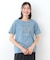 【STORY掲載！/接触冷感/コットン100％／3colors】エラビー スカーフ柄 Tシャツ
