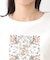 【STORY掲載！/接触冷感/コットン100％／3colors】エラビー スカーフ柄 Tシャツ