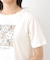 【STORY掲載！/接触冷感/コットン100％／3colors】エラビー スカーフ柄 Tシャツ