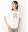【STORY掲載！/接触冷感/コットン100％／3colors】エラビー スカーフ柄 Tシャツ