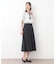 【STORY掲載！/ストレッチ／毛羽立ちにくい】サイロドライギャバ スカート
