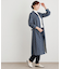 【WEB限定／洗える／M‐LL 3サイズ／羽織に使える】シュルートン柄コーデュロイワンピース