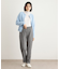 【日本製】カシミヤ混ストレッチパンツ