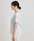 【ギフトにおすすめ！5分袖／接触冷感／UVカット】エレンボロー ローズ柄Tシャツ