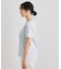 【ギフトにおすすめ！5分袖／接触冷感／UVカット】エレンボロー ローズ柄Tシャツ
