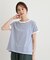 【日本製】コットン天竺ボーダーTシャツ