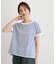【日本製】コットン天竺ボーダーTシャツ