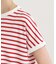 【日本製】コットン天竺ボーダーTシャツ