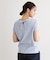 【接触冷感／マシンウォッシュ可】スウィート アリッサム柄スムースTシャツ