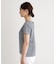 【接触冷感／マシンウォッシュ可】スウィート アリッサム柄スムースTシャツ