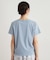 【コットン100％／洗える】リースフローラル プリントTシャツ